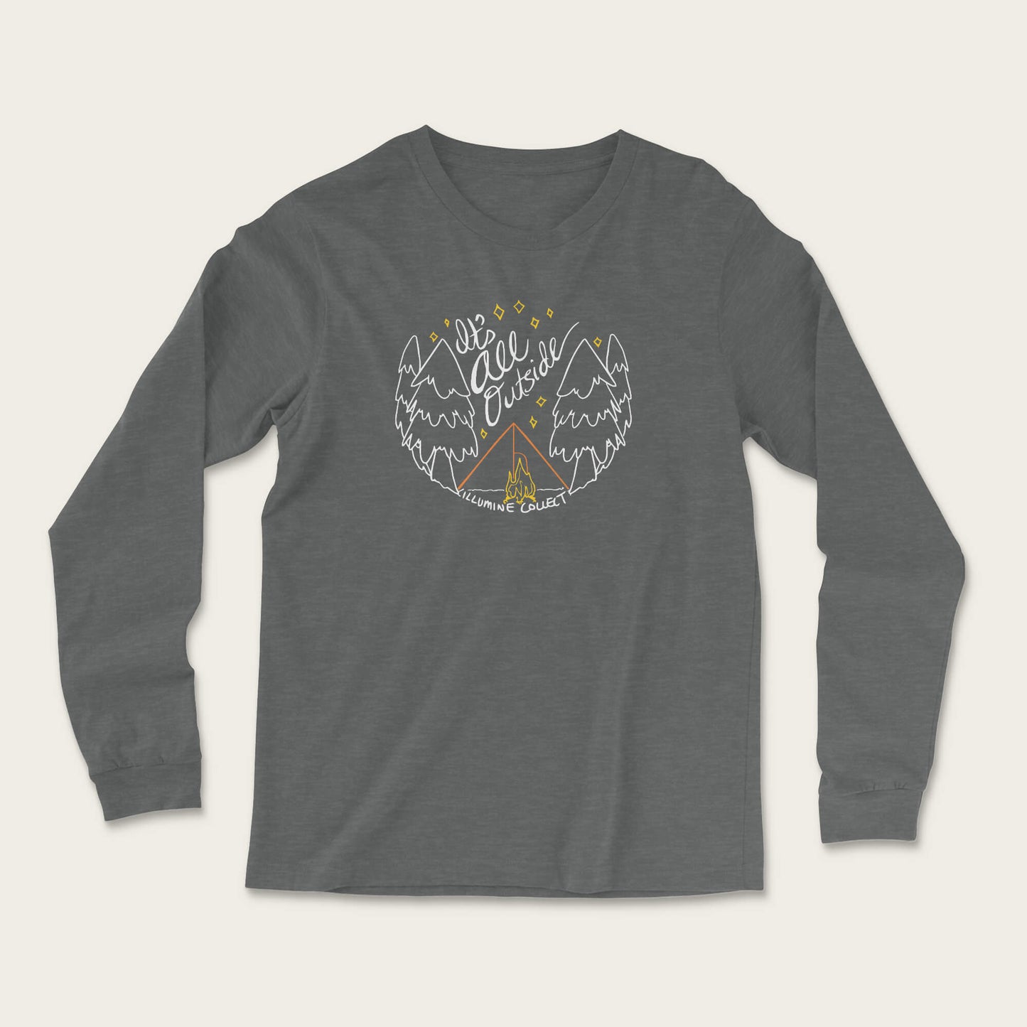 It's All Outside Long Sleeve - Asphalt