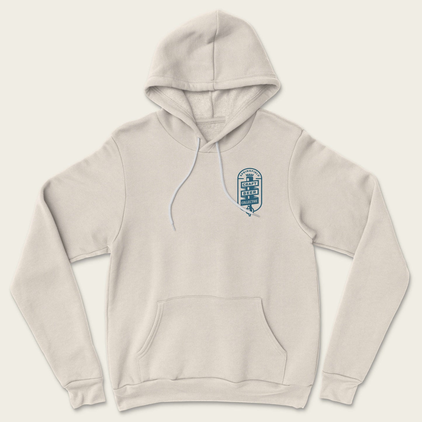 Springfield Craft Beer Collective SGF Craft Beer Flag Hoodie - Heather Dust