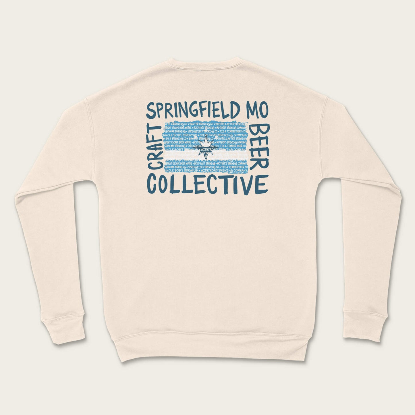 Springfield Craft Beer Collective SGF Craft Beer Flag Sweatshirt - Heather Dust