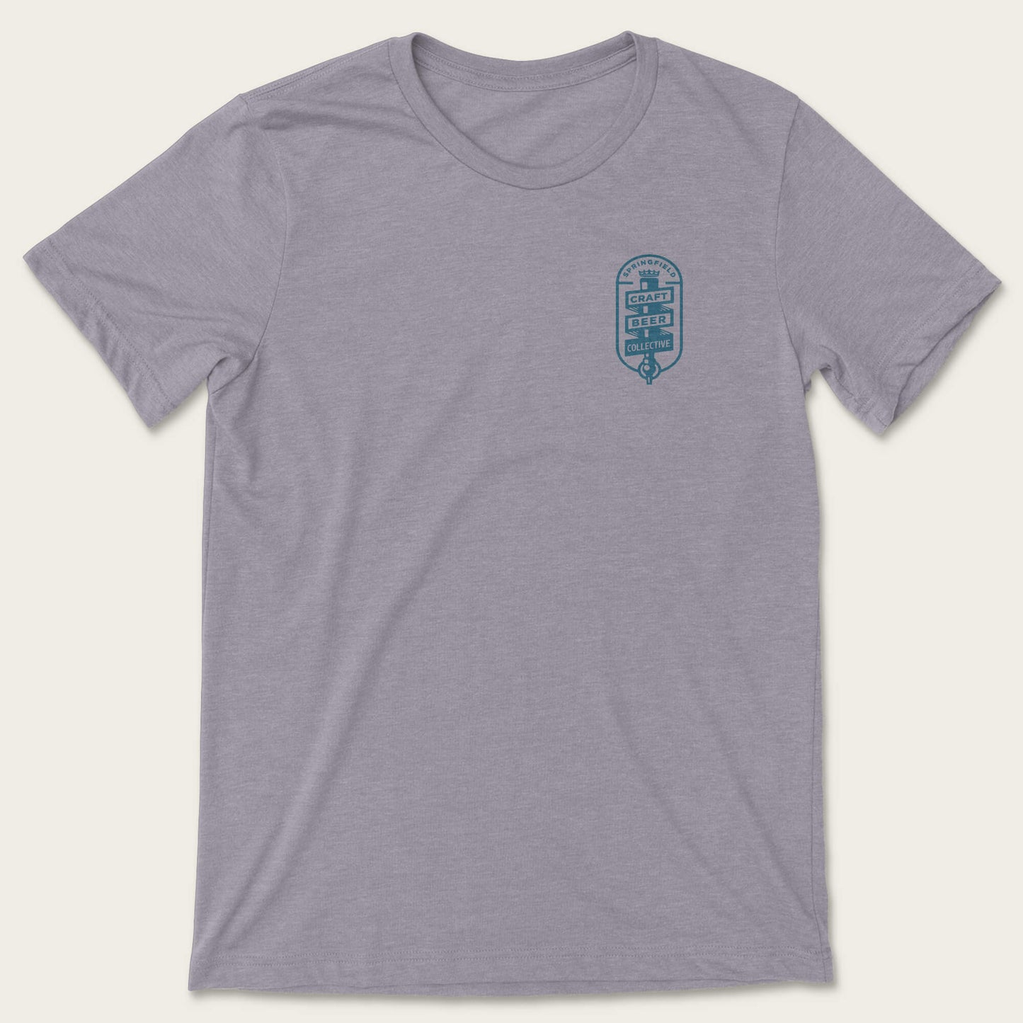 Springfield Craft Beer Collective SGF Craft Beer Flag Tee - Storm