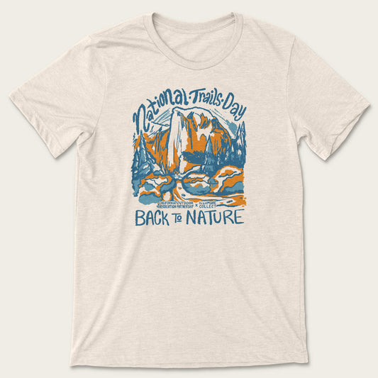 Back To Nature Tee - Heather Dust