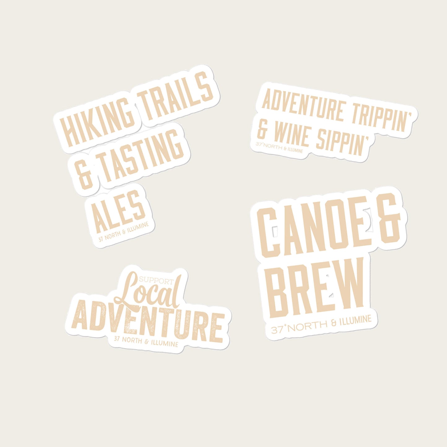 37 North Expeditions Assorted Sticker Pack