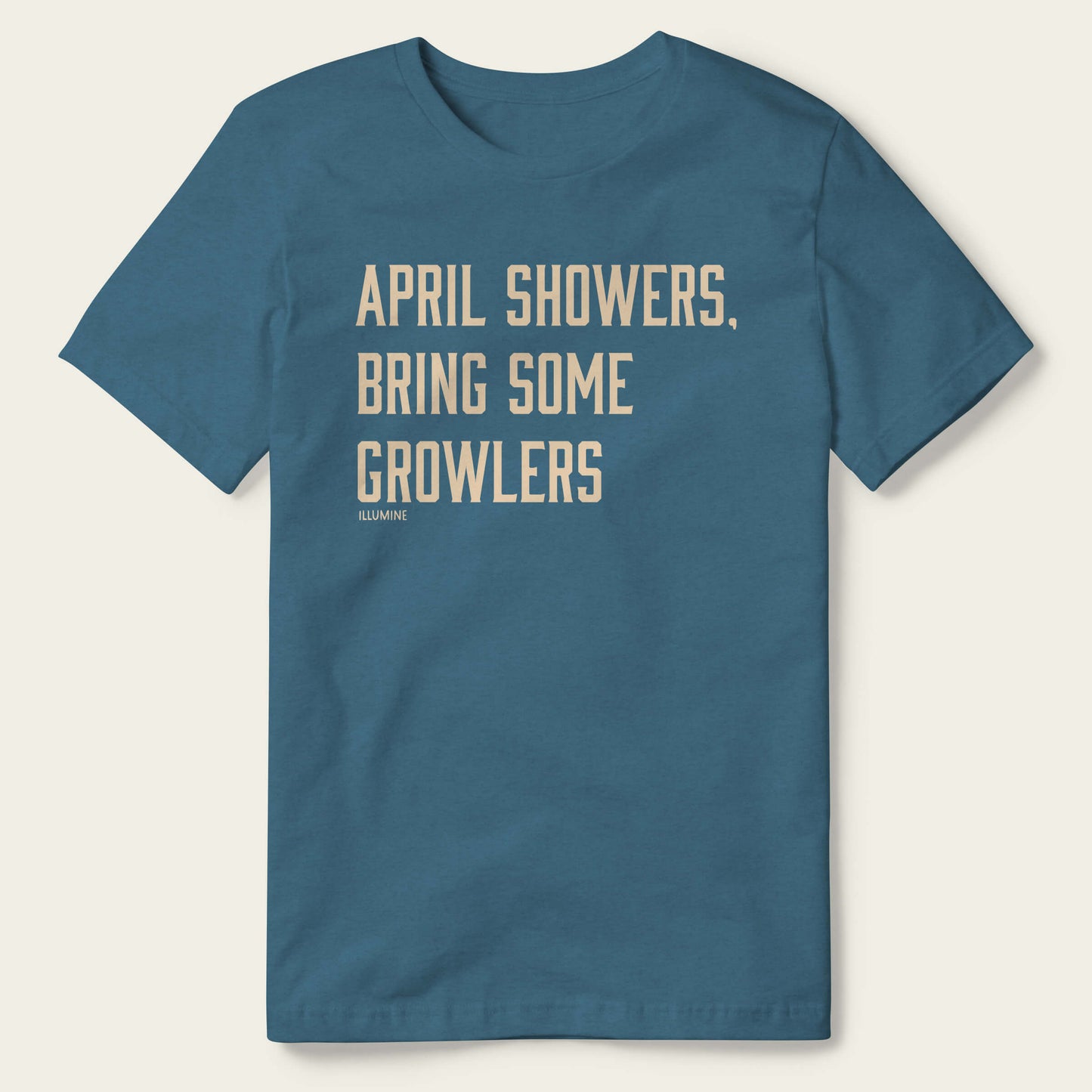 April Showers Tee - Deep Teal