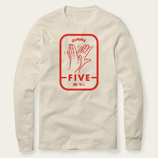 Gimme Five Long Sleeve - Natural