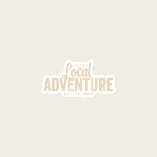 Support Local Adventure Sticker