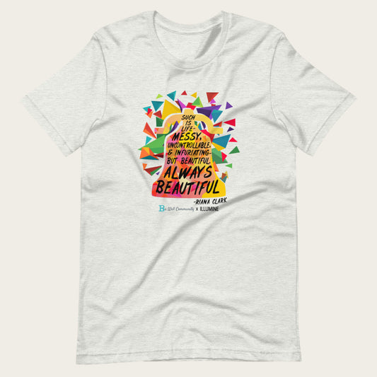 Be Well Bell Tee Riana Clark - Ash