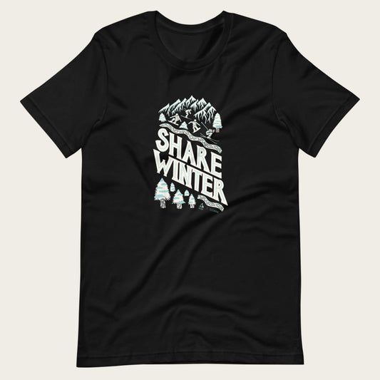 Share Winter Tee - Black