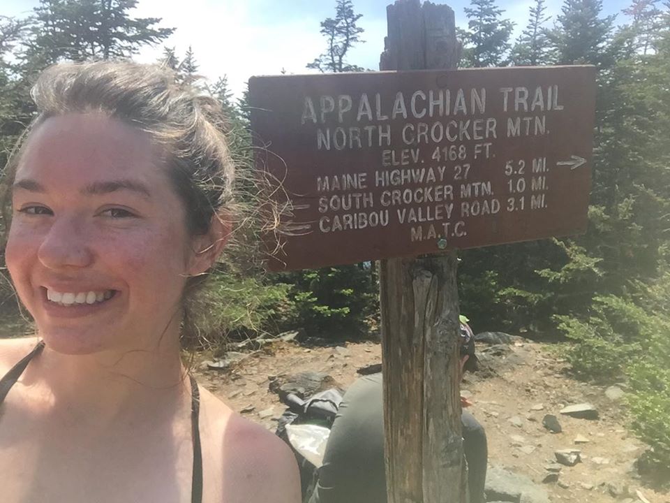 Heather Machelle on the Appalachian Trail
