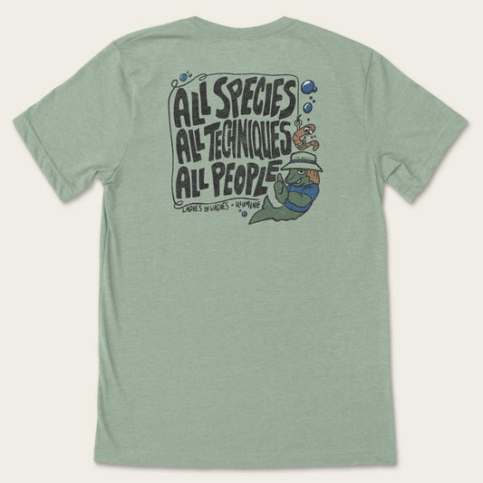 All Species Tee - Heather Sage