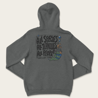 All Species Hoodie - Deep Heather
