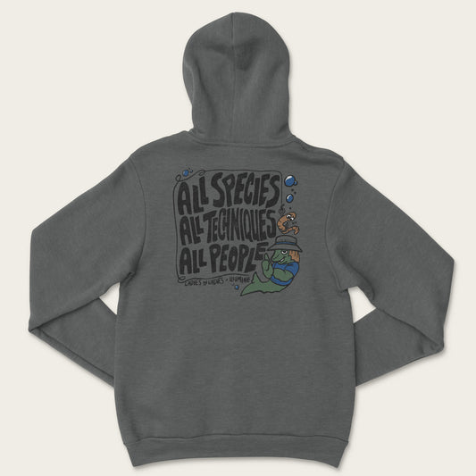 All Species Hoodie - Deep Heather