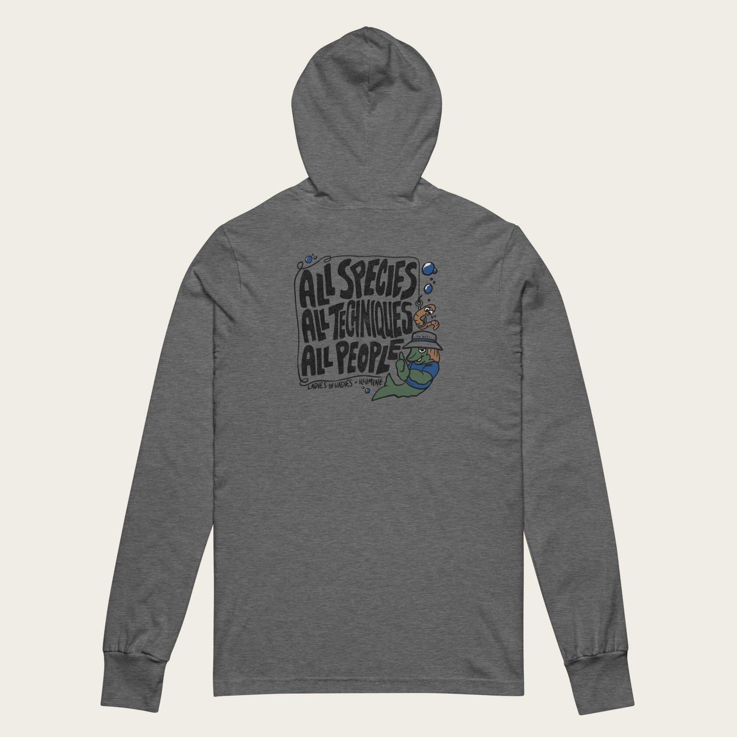 All Species Sun Hoodie - Deep Heather