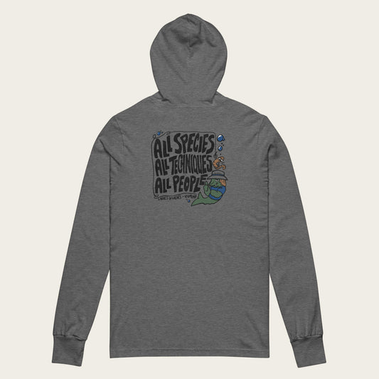 All Species Sun Hoodie - Deep Heather