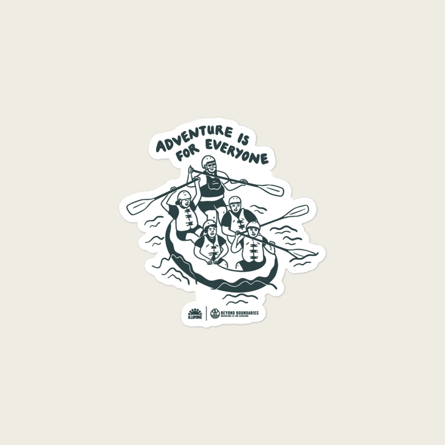 Adventure Is For Everyone Sticker