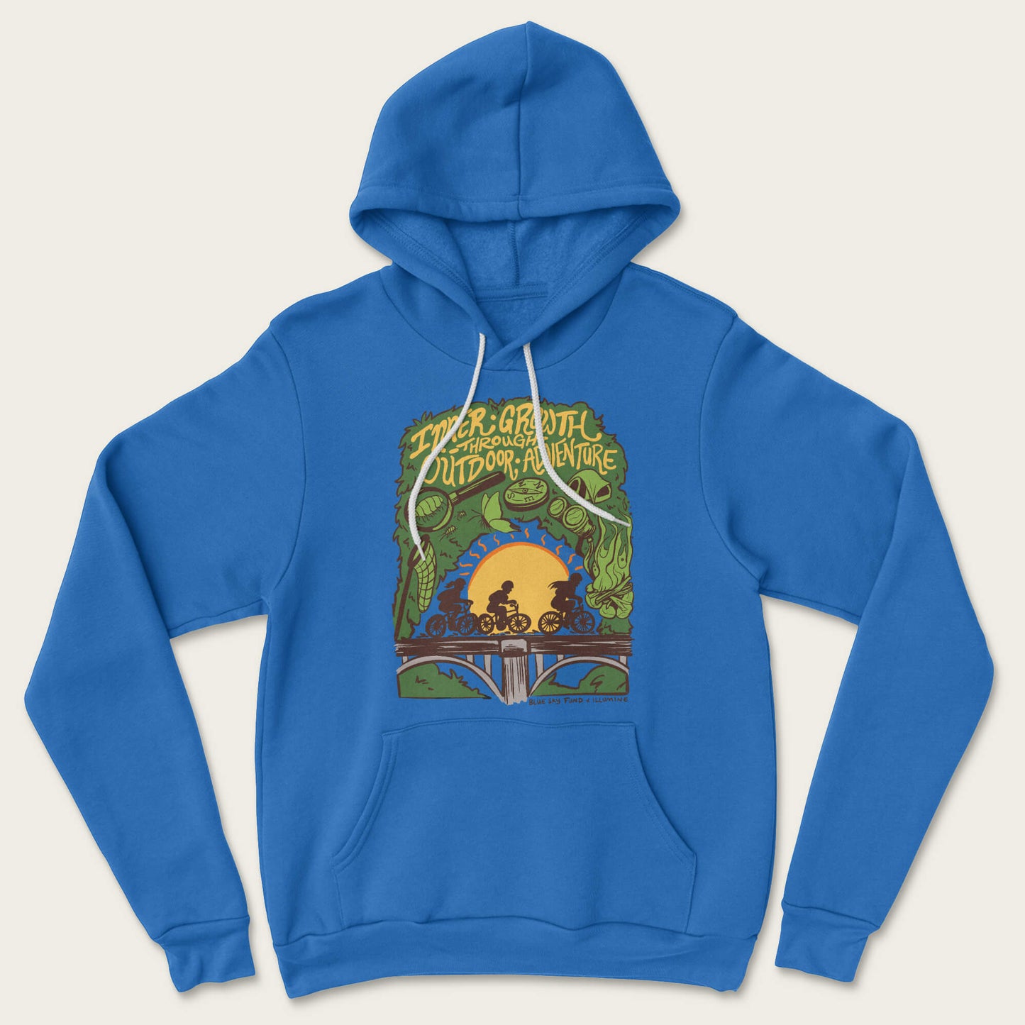 Inner Growth Hoodie - Heather True Royal