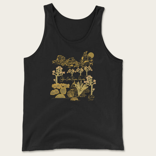 Joshua Tree Unisex Tank - Black
