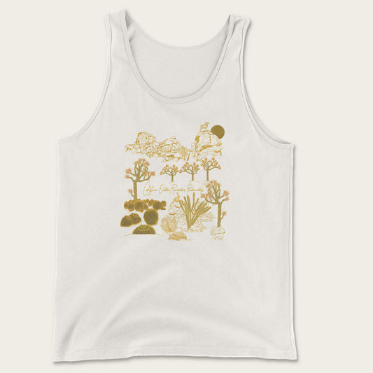 Joshua Tree Unisex Tank - Natural