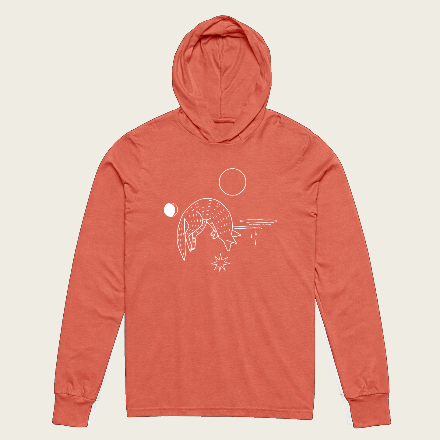 Coyote Desert Sun Hoodie - Heather Redwood