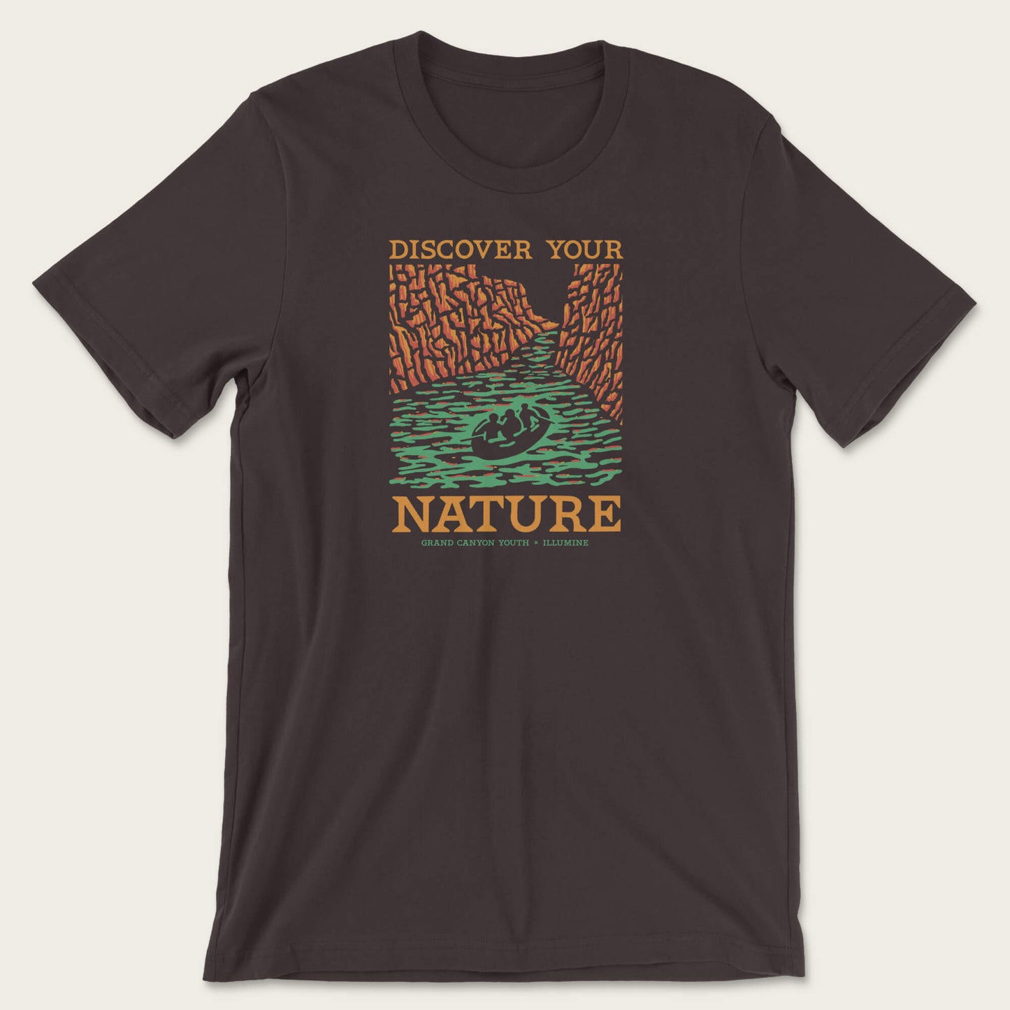 Discover Your Nature Tee - Brown