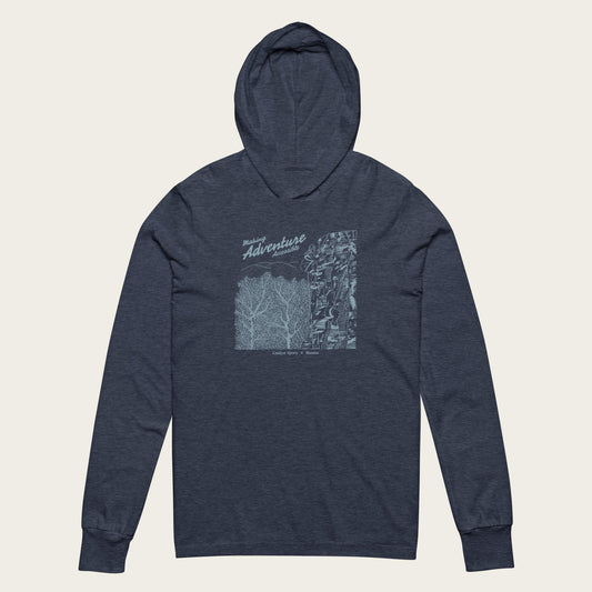 Making Adventure Accessible Sun Hoodie - Heather Navy