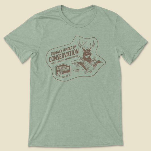 Funder of Conservation Tee - Heather Sage
