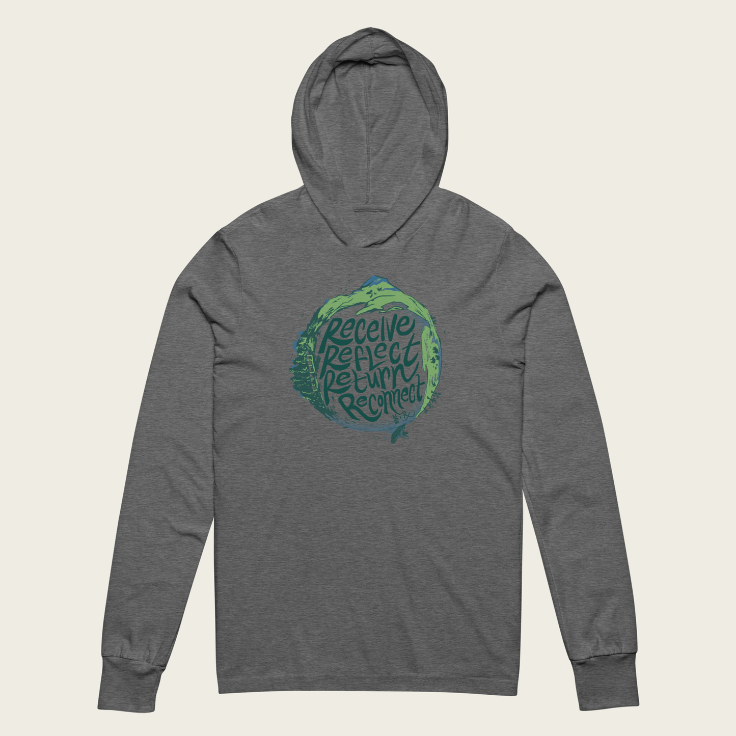 Reciprocity Sun Hoodie - Deep Heather