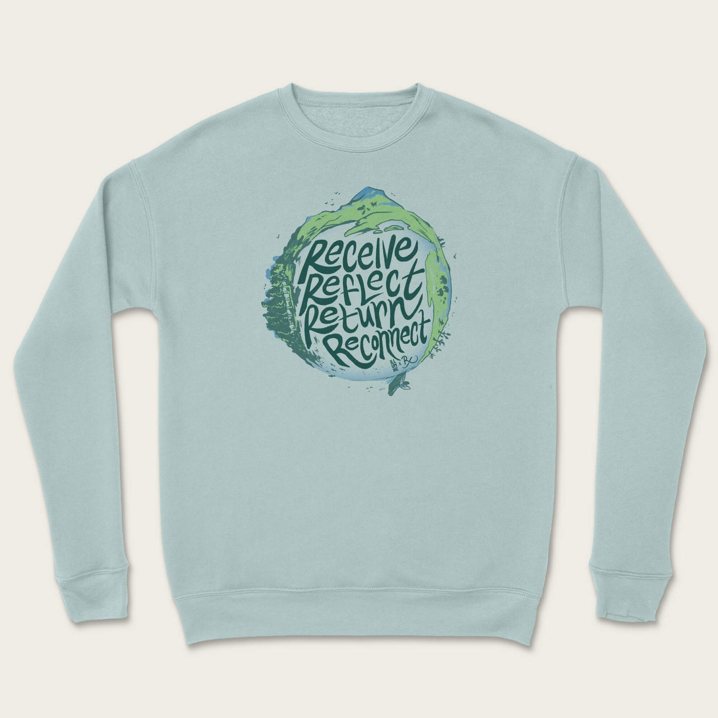 Reciprocity Sweatshirt - Dusty Blue