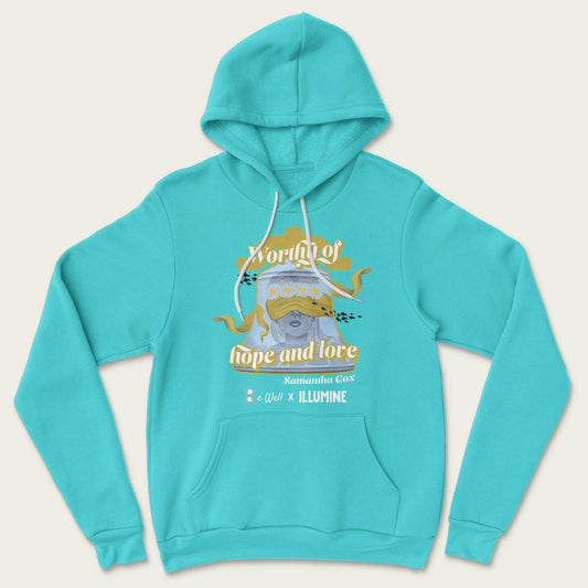 Be Well Bell Hoodie Samantha Cox - Teal