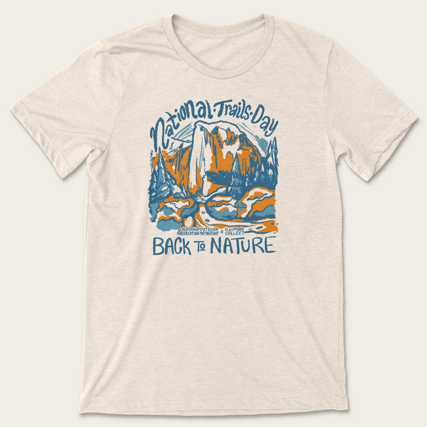 Back To Nature Tee - Heather Dust