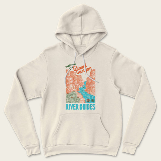 Wellness For River Guides Hoodie - Heather Dust