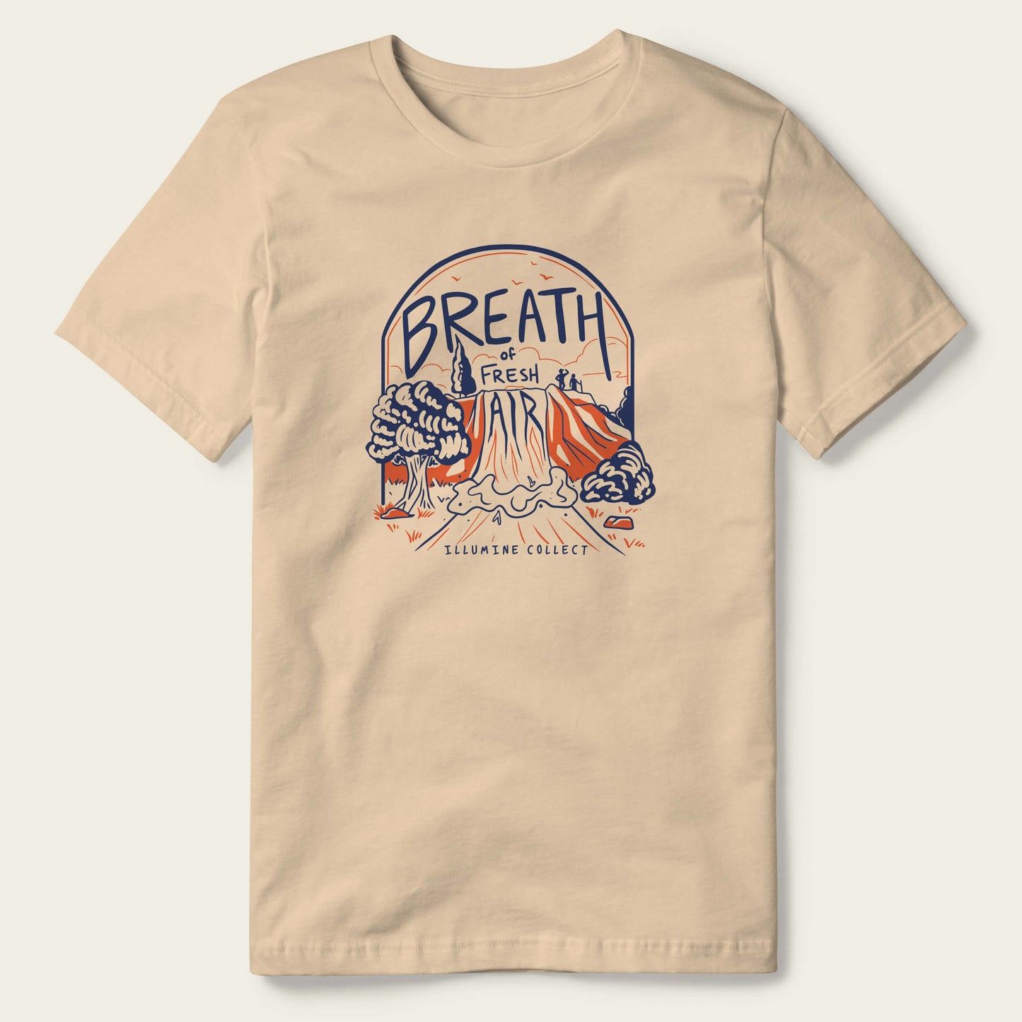 Breath of Fresh Air Tee - Sand Dune