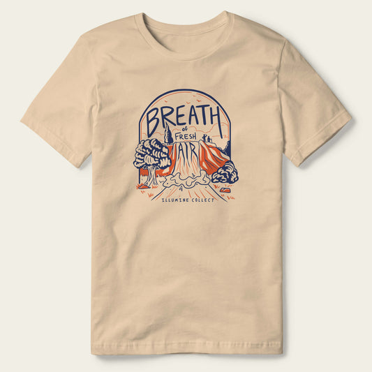 Breath of Fresh Air Tee - Sand Dune