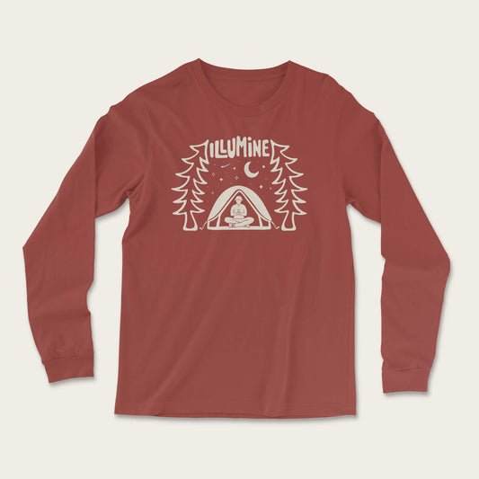 Camping Days Long Sleeve - Heather Clay