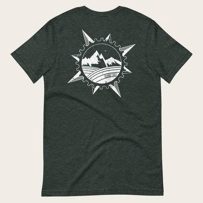 Compass Tee - Heather Forest