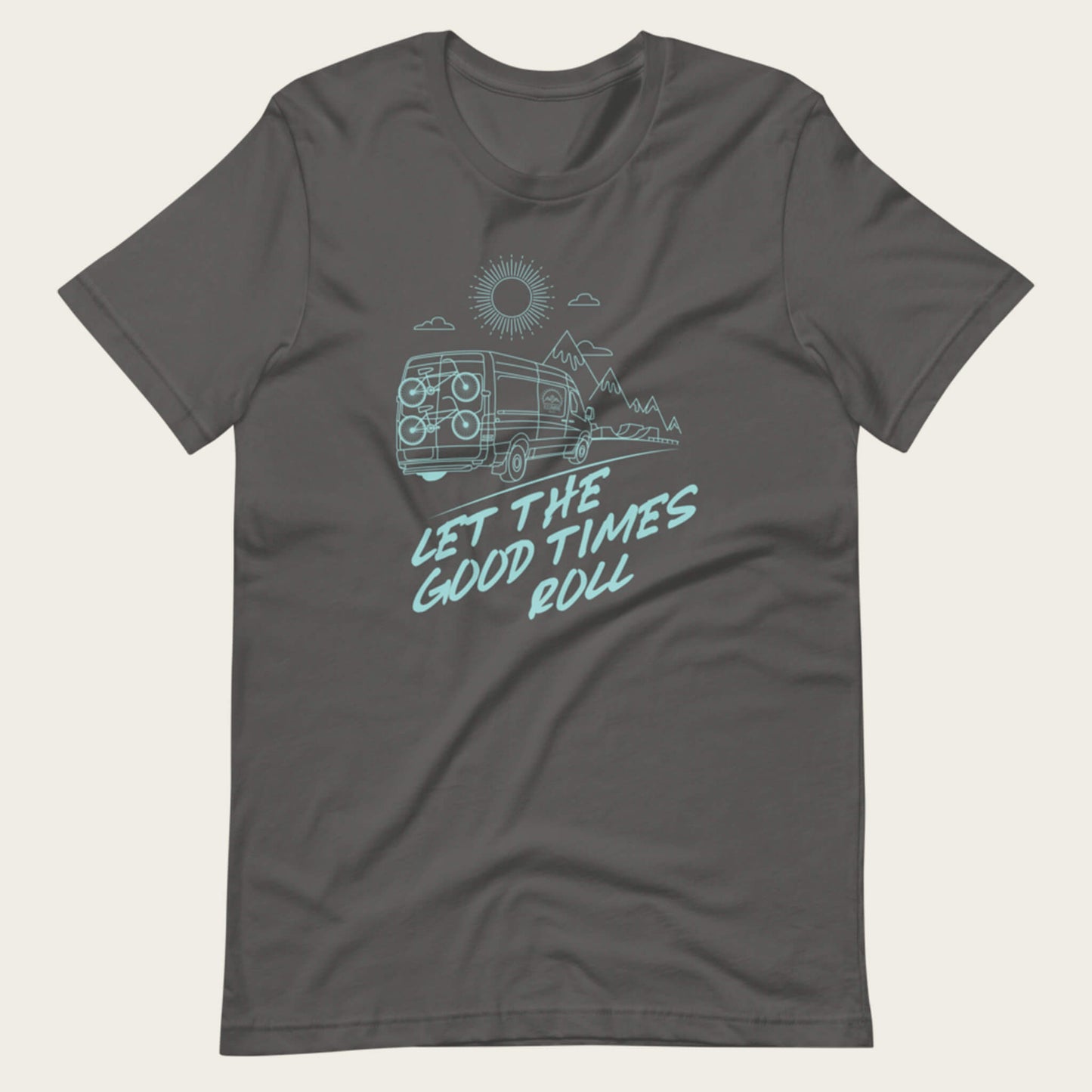 Let The Good Times Roll Tee - Storm Grey