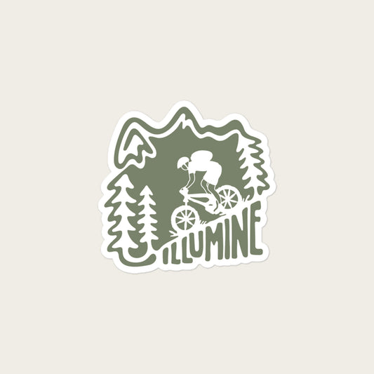 Mountain Biking Days Sticker