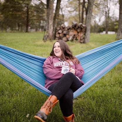 Support Local Adventure Hoodie - Maroon